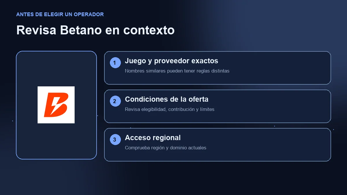 Mines en Betano: diagrama para revisar juego, oferta y acceso regional.