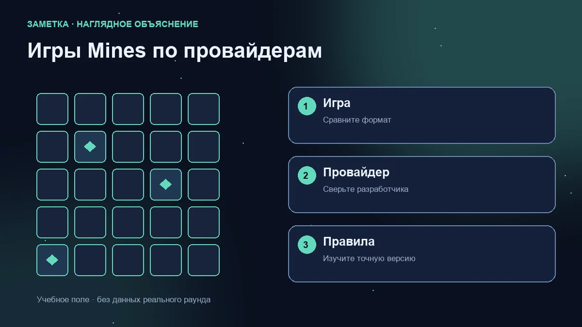 Учебная сетка и три проверки: формат игры, разработчик и правила конкретной версии.